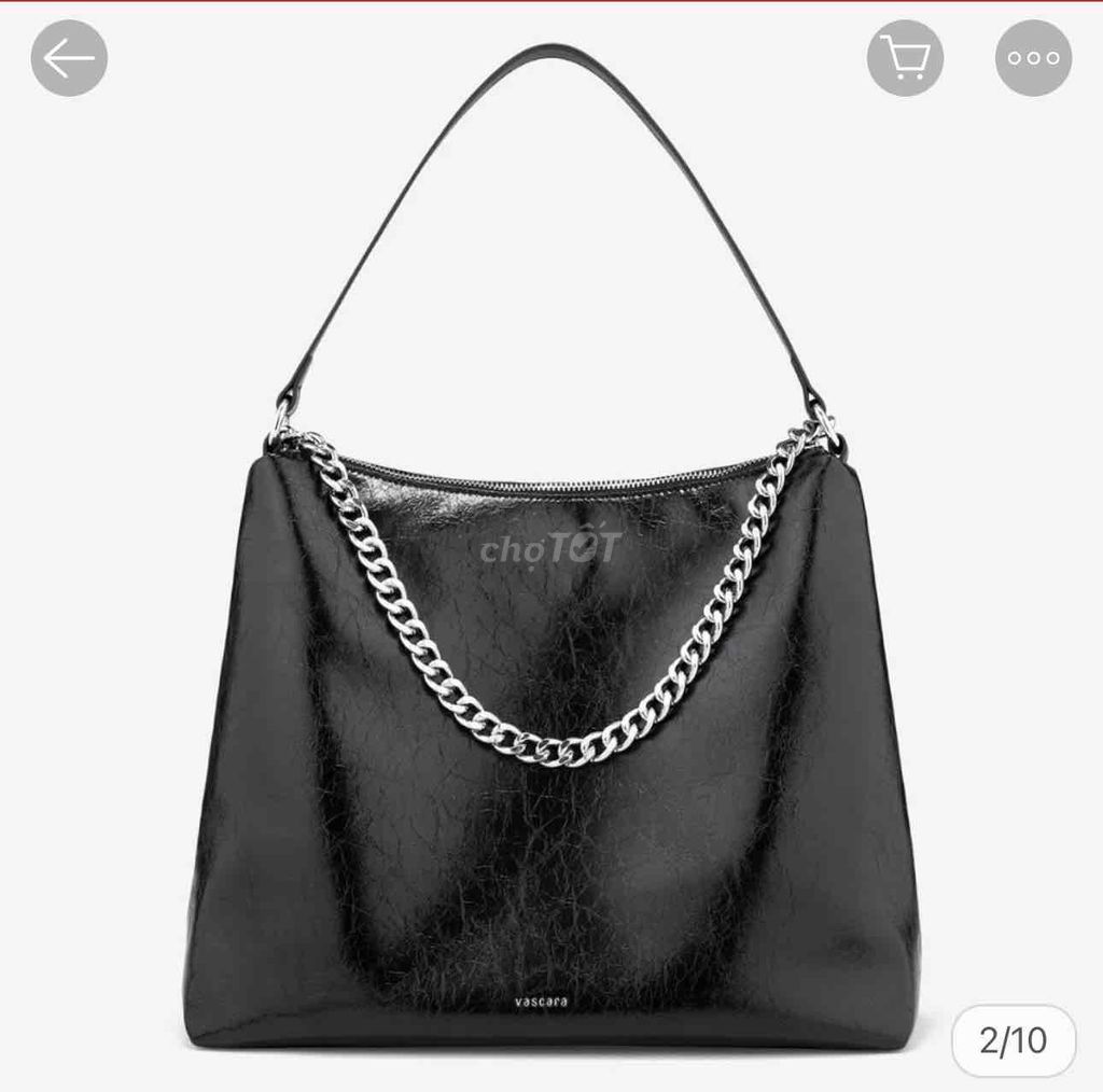 Thanh lý giỏ xách Vascara đen. Mua bán Túi xách tại Quận 4 Tp Hồ Chí Minh được đăng bởi nguyễn thi kim ngân  hình 1