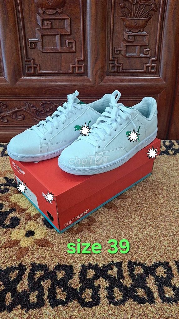 Giày thể thao Puma Smash Da Trắng 39. Mua bán Giày dép tại Huyện An Dương Hải Phòng được đăng bởi Tiến hình 1