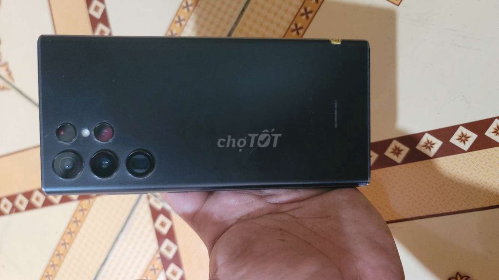 Samsung S22 Ultra Đen Đã sử dụng. Mua bán Điện thoại tại Huyện Củ Chi Tp Hồ Chí Minh được đăng bởi vũ trần hình 1