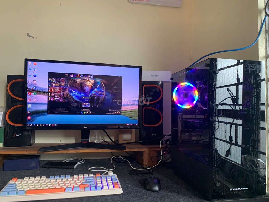PC Gaming Ryzen 3 3100 24 inch. Mua bán Máy tính để bàn tại Quận Kiến An Hải Phòng được đăng bởi Lãnh Phong hình 1