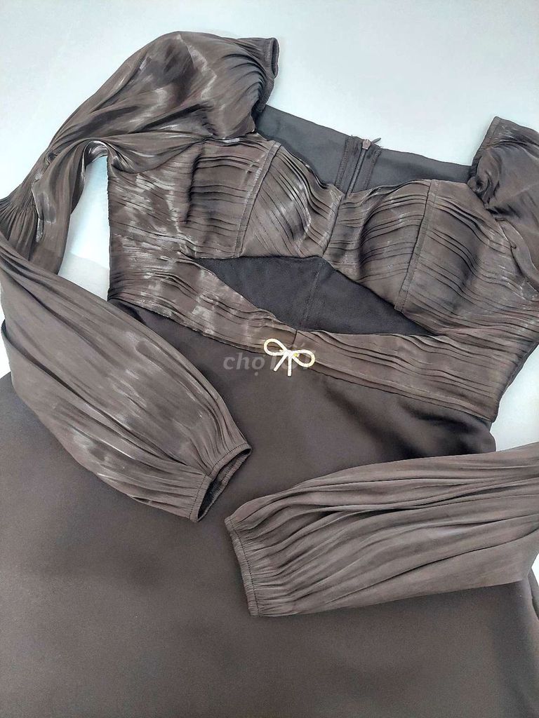 Đầm dạ tiệc Nữ Tafta, voan kiếng Đen 2XL. Mua bán Quần áo tại Thành phố Thủ Dầu Một Bình Dương được đăng bởi Minh Tho hình 1