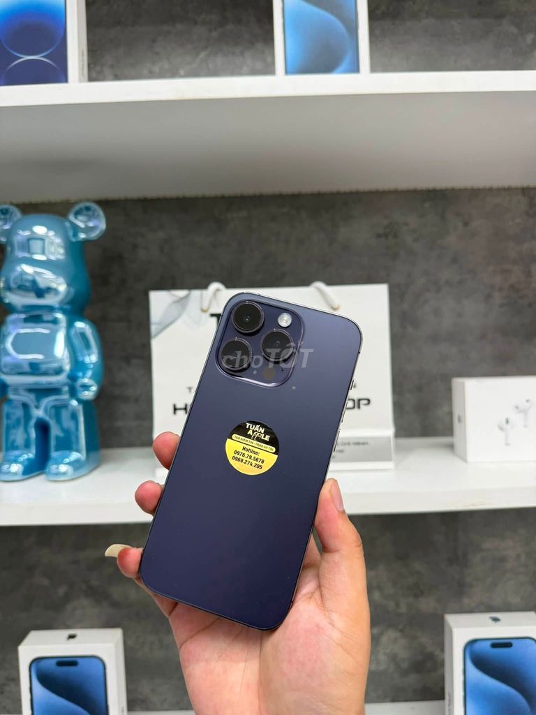 Apple iPhone 14 Pro 128GB Tím 98.5%. Mua bán Điện thoại tại Quận Gò Vấp Tp Hồ Chí Minh được đăng bởi Hội Đồ Điện Tử hình 1