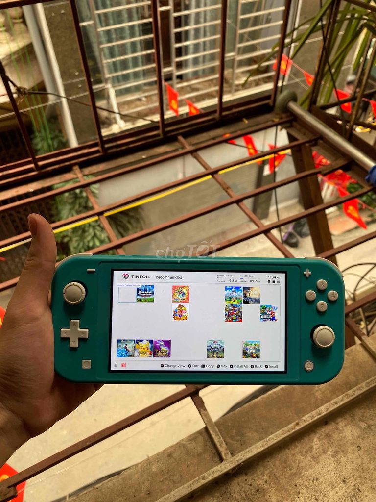 Máy chơi game Nintendo switch lite hack 128gb. Mua bán Thiết bị chơi game tại Quận Hà Đông Hà Nội được đăng bởi Vũ Cường hình 1