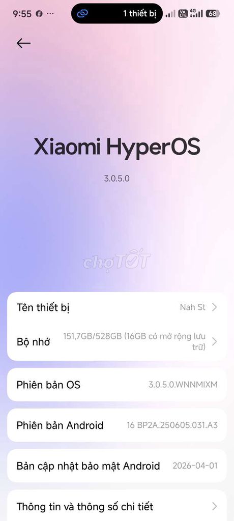 Xiaomi 14T Pro 512GB. Mua bán Điện thoại tại Huyện Cẩm Xuyên Hà Tĩnh được đăng bởi Tùng High hình 1