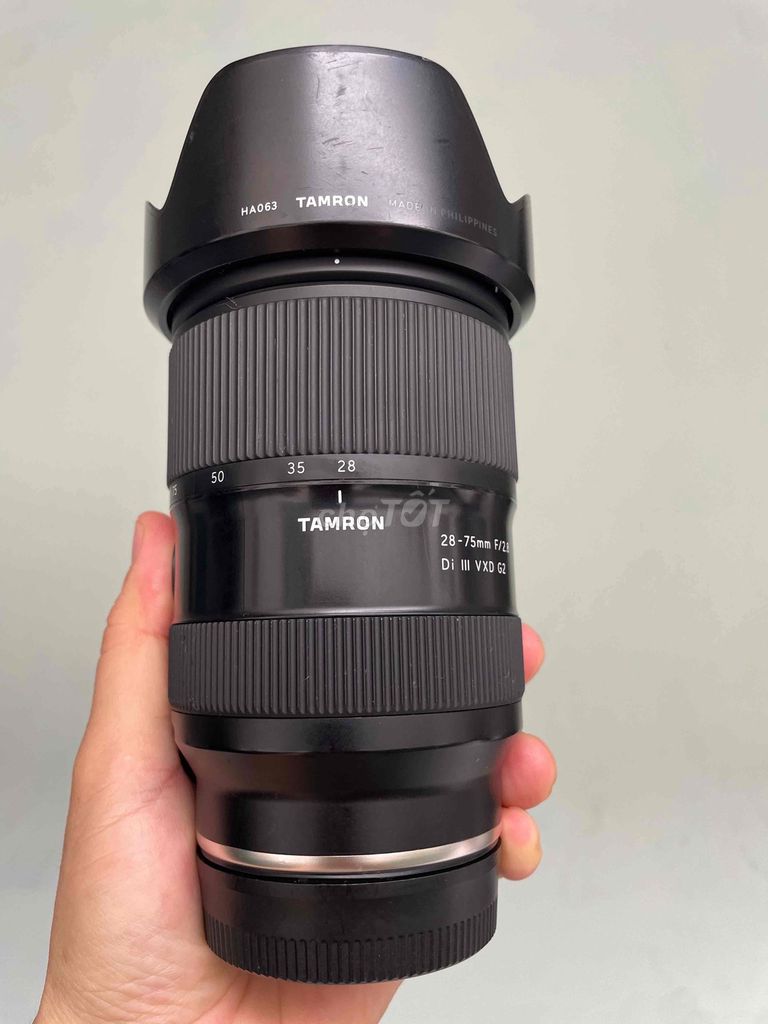 Ống kính Tamron 28-75mm f2.8 G2. Mua bán Máy ảnh, Máy quay tại Quận 3 Tp Hồ Chí Minh được đăng bởi huonglan Nguyễn  hình 1
