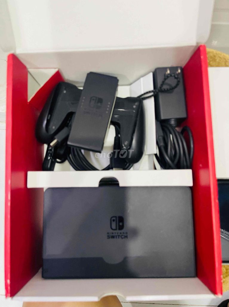 Nintendo Switch OLED Neon modchip Fullbox. Mua bán Thiết bị chơi game tại Quận 5 Tp Hồ Chí Minh được đăng bởi school stone hình 4