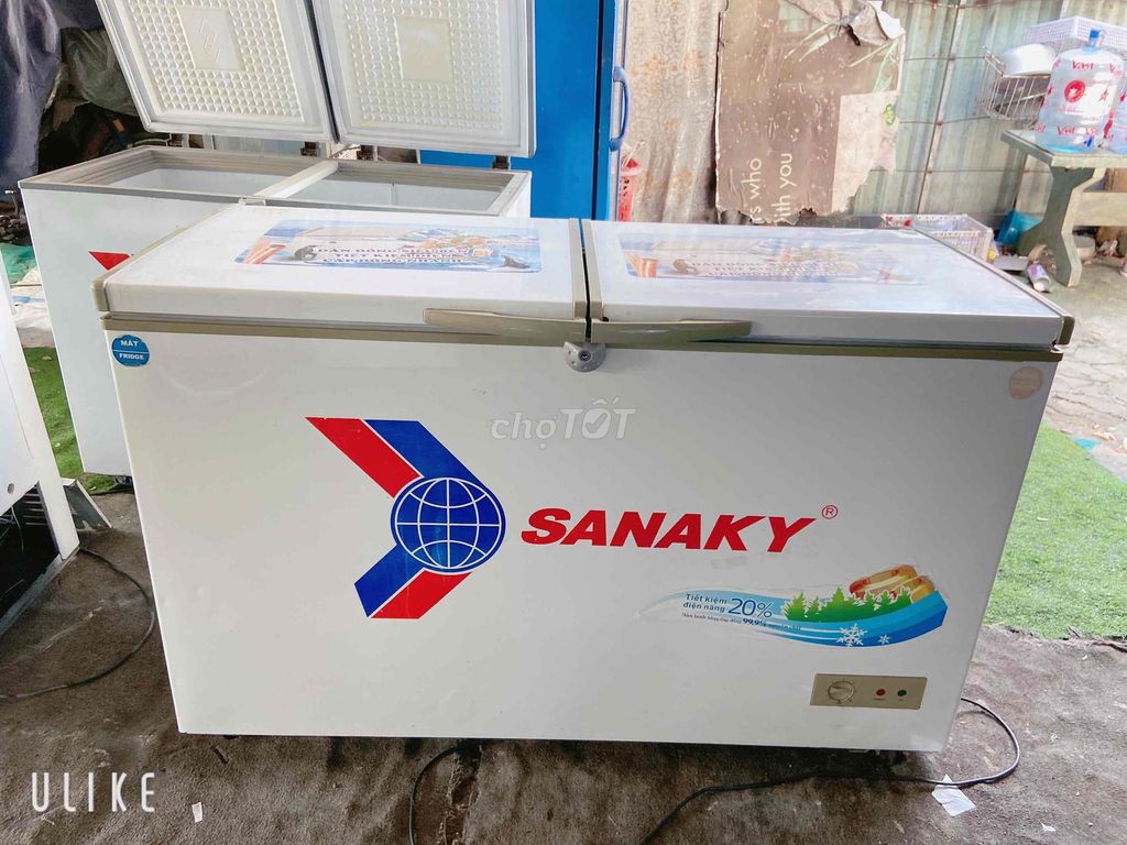 Tủ Đông mât Sanaky 400L zin đẹp hoạt động tốt