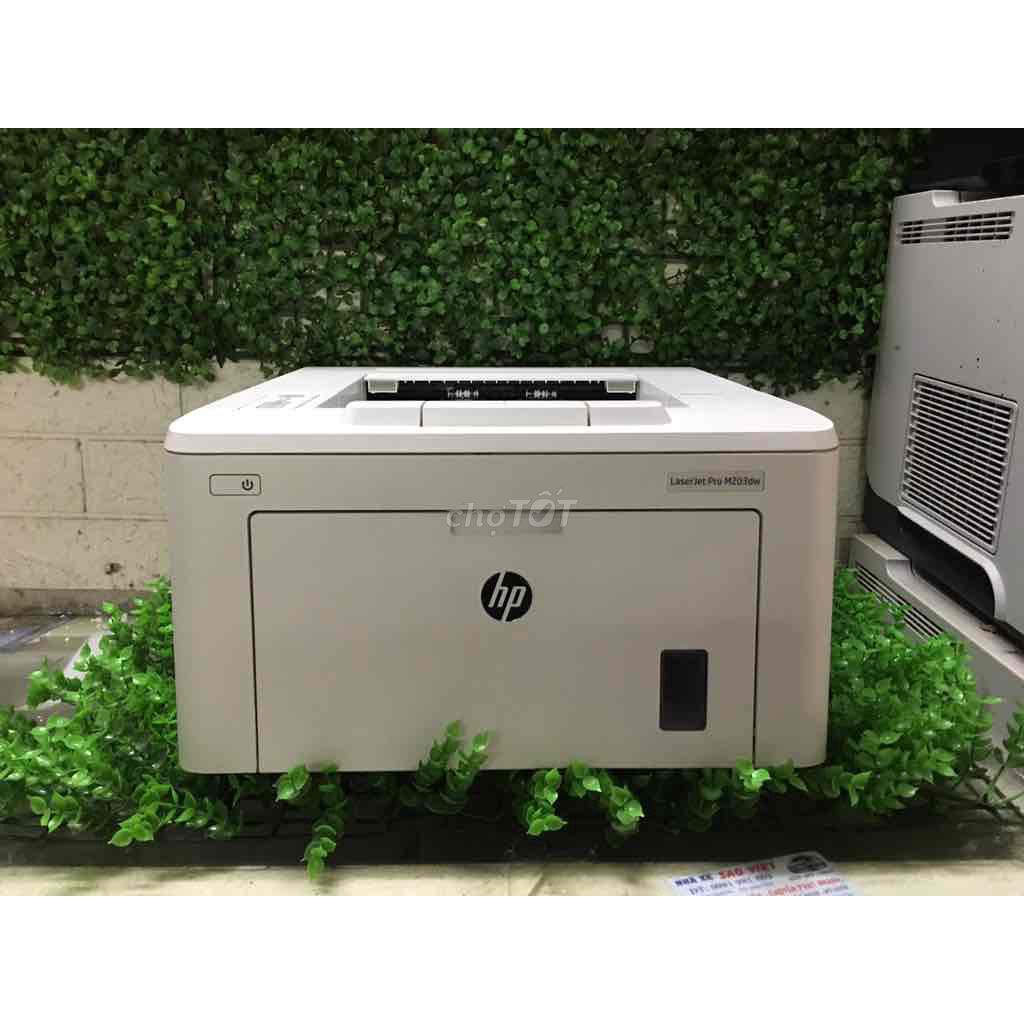 máy in laser hp pro 203dw 2 mặt