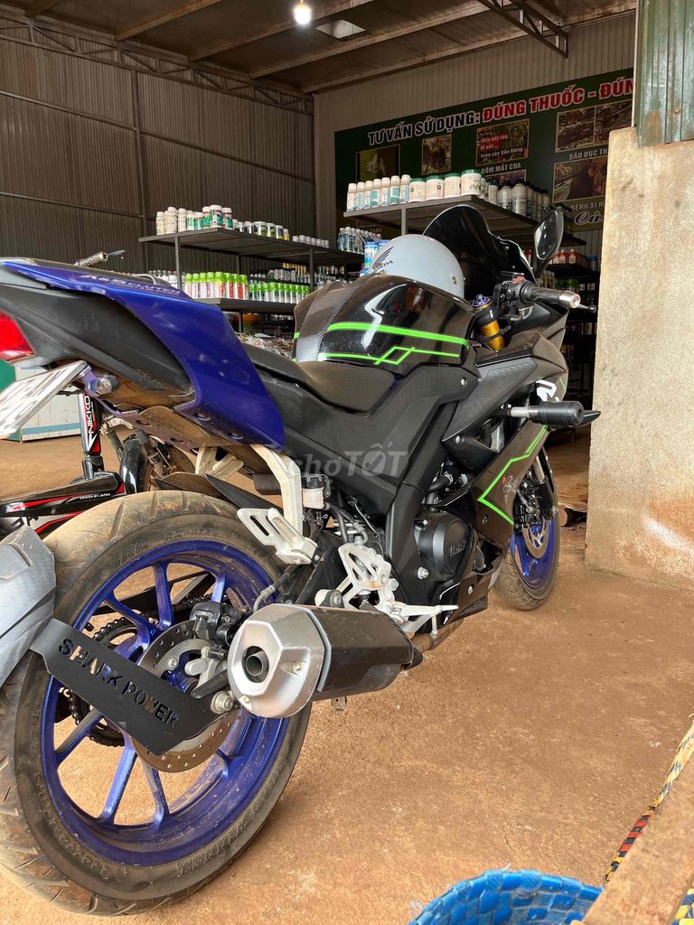 Yamaha R15 Đen 35249 km. Mua bán Xe máy tại Thành phố Buôn Ma Thuột Đắk Lắk được đăng bởi Trần Minh Lâm  hình 5