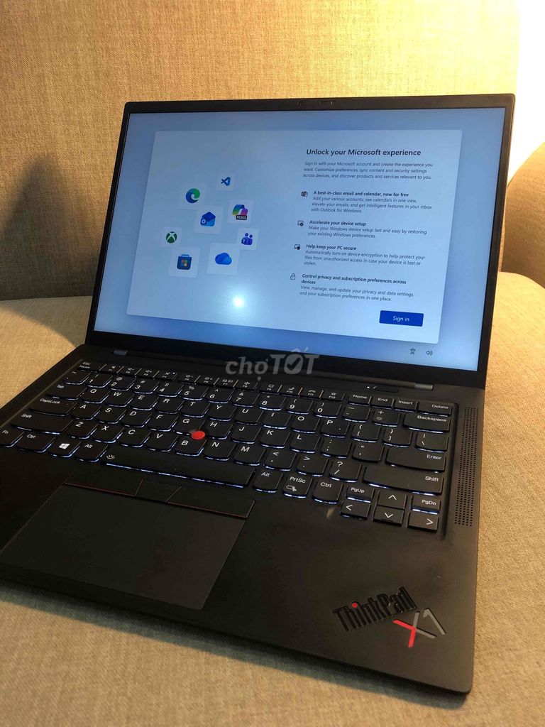 Thanh Lý Thinkpad x1 carbon gen 9. Mua bán Laptop tại Quận Sơn Trà Đà Nẵng được đăng bởi Nguyễn Du hình 1