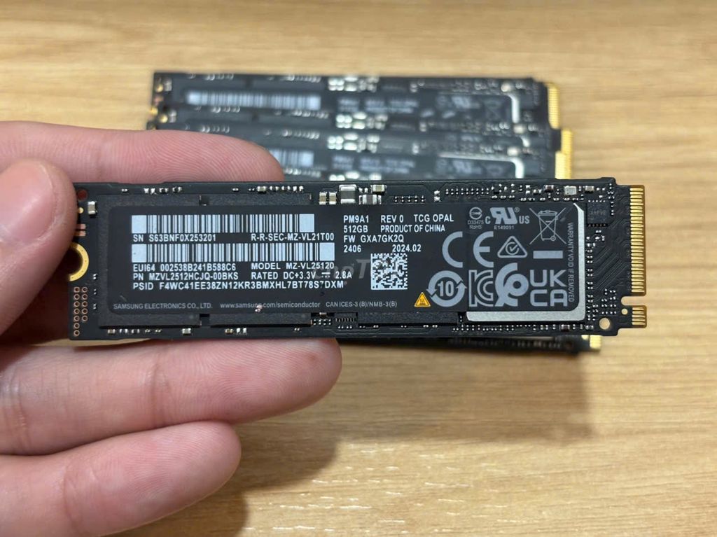 SSD NVMe Samsung 9a1 512GB