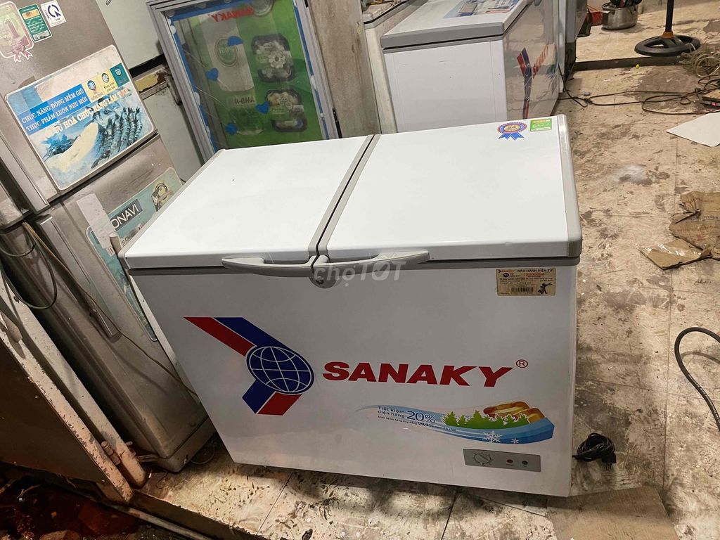 tủ đông sanaky 1 chế độ 200l