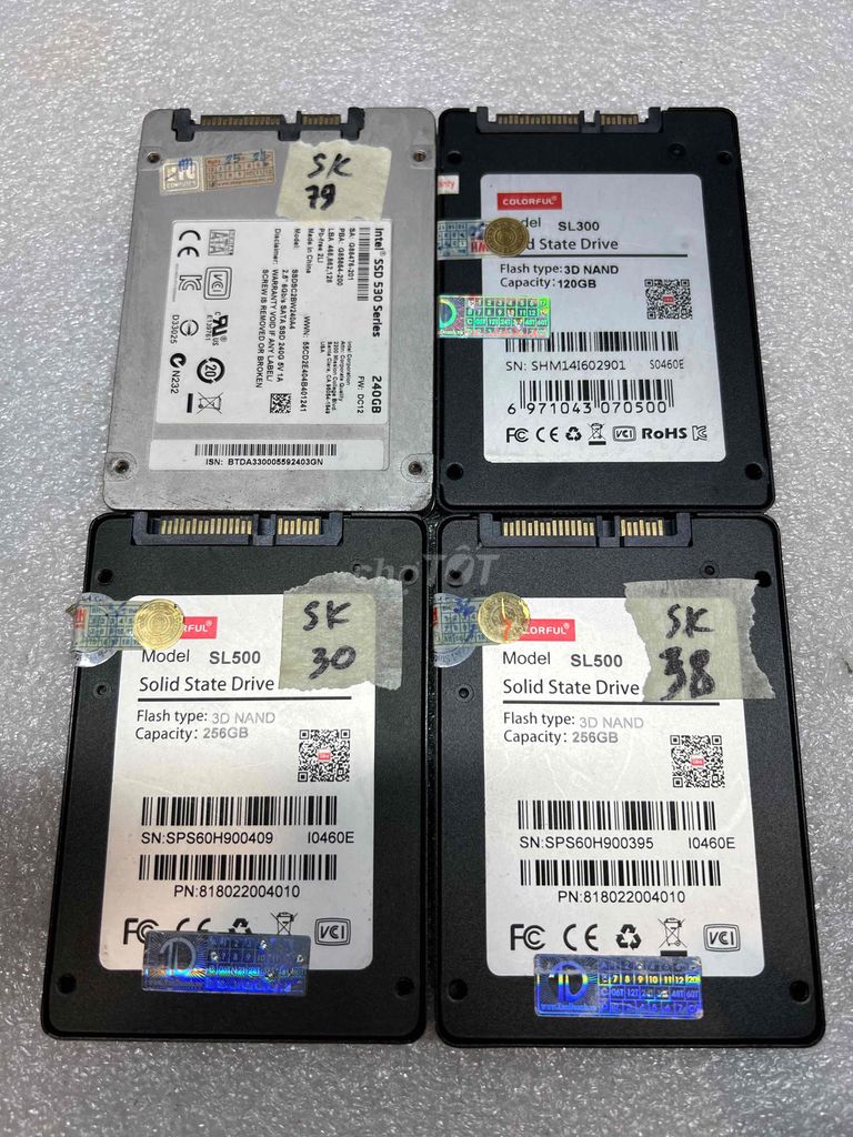 Ổ cứng SSD. Mua bán Linh kiện (RAM, Card...) tại Quận Tân Phú Tp Hồ Chí Minh được đăng bởi VietPham hình 1