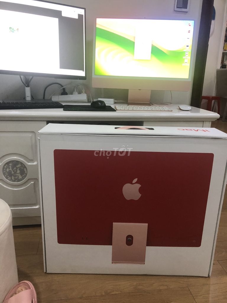 Bán Imac M1 7GPU/8CPU/RAM 8GB/SSD 256GB