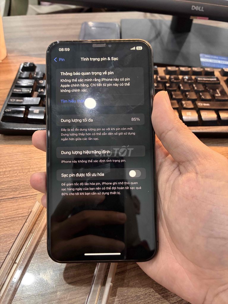 Apple iPhone XS Max 64GB Đen. Mua bán Điện thoại tại Quận Bắc Từ Liêm Hà Nội được đăng bởi nguyenbacanh hình 1