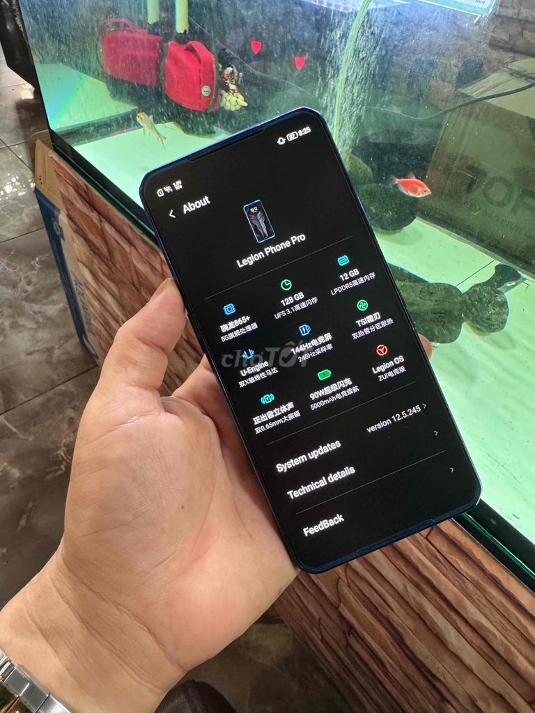Legion Phone Pro 12/128GB Xanh gl. Mua bán Điện thoại tại Quận Tân Phú Tp Hồ Chí Minh được đăng bởi thanh hình 1