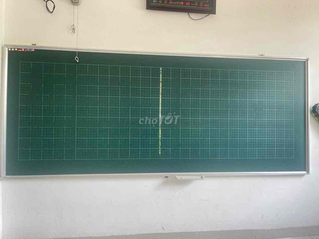 Bảng từ khung nhôm kẻ ô ly dài 3m, rộng 1,2m. Mua bán Đồ dùng văn phòng tại Quận 12 Tp Hồ Chí Minh được đăng bởi Thanh Bình hình 1