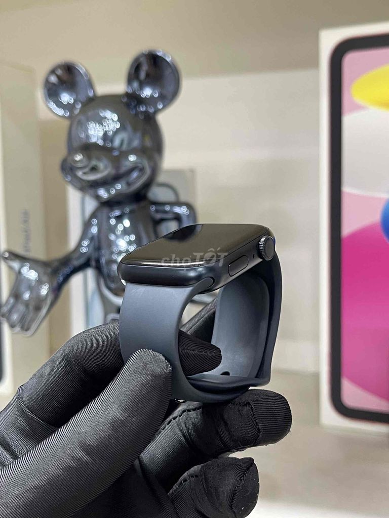 Apple Watch Series 7 45mm Midnight GPS. Mua bán Thiết bị đeo thông minh tại Quận Cầu Giấy Hà Nội được đăng bởi Minh Vượng hình 1
