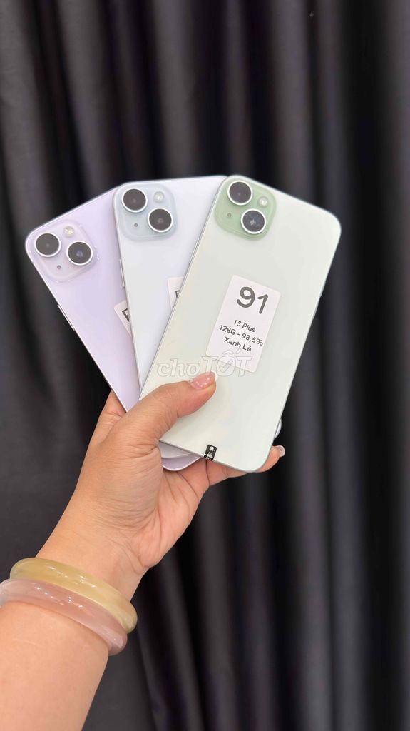 Apple iPhone 15 Plus 128GB Xanh Lá 98.5%. Mua bán Điện thoại tại Thành phố Biên Hòa Đồng Nai được đăng bởi Phúc Ý Mobile hình 1