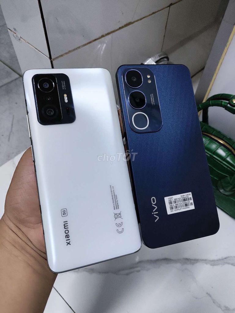 2 cây Xiaomi 11t-5G: Vivo y19s Pro còn bh, có gl. Mua bán Điện thoại tại Quận 8 Tp Hồ Chí Minh được đăng bởi Thanh lý Smartphone  hình 1