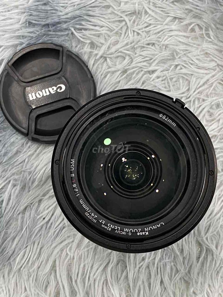 Ống kính Canon EF 24-70mm F2.8L II USM Đen. Mua bán Máy ảnh, Máy quay tại Quận 5 Tp Hồ Chí Minh được đăng bởi Phan Thế Phong  hình 1