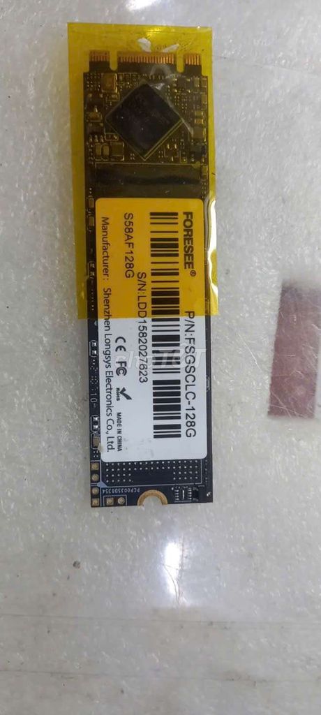 Ổ cứng SSD FORESEE 128GB M2 Sata. Mua bán Linh kiện (RAM, Card...) tại Quận Thanh Khê Đà Nẵng được đăng bởi Đức hình 1