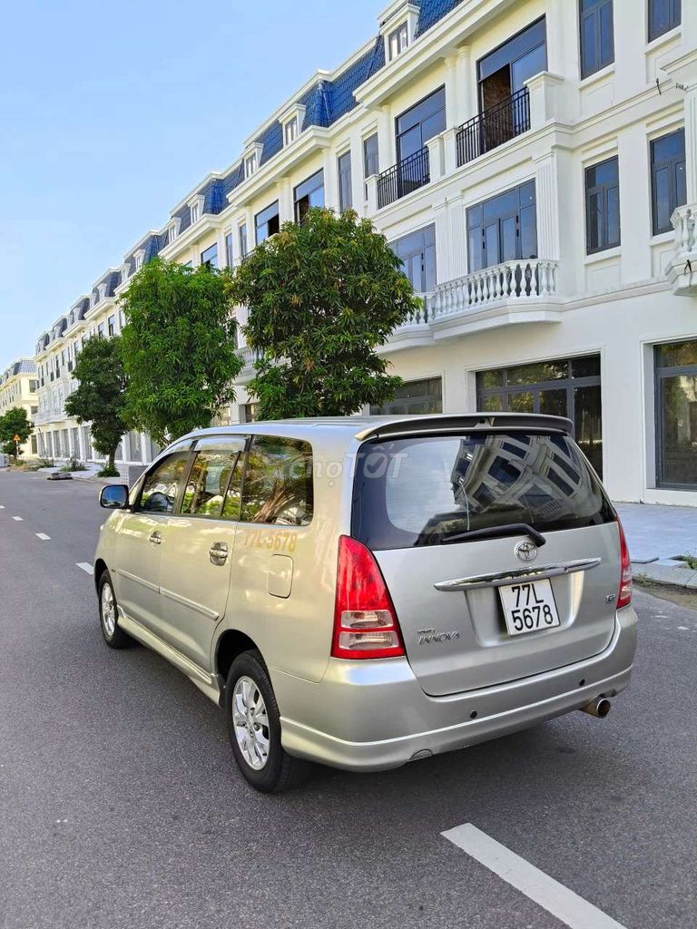 Bán Innova G 2008 một đời chủ. Biển số đẹp 5678. Mua bán Ô tô tại Thị xã An Nhơn Bình Định được đăng bởi Đại Lộc  hình 4