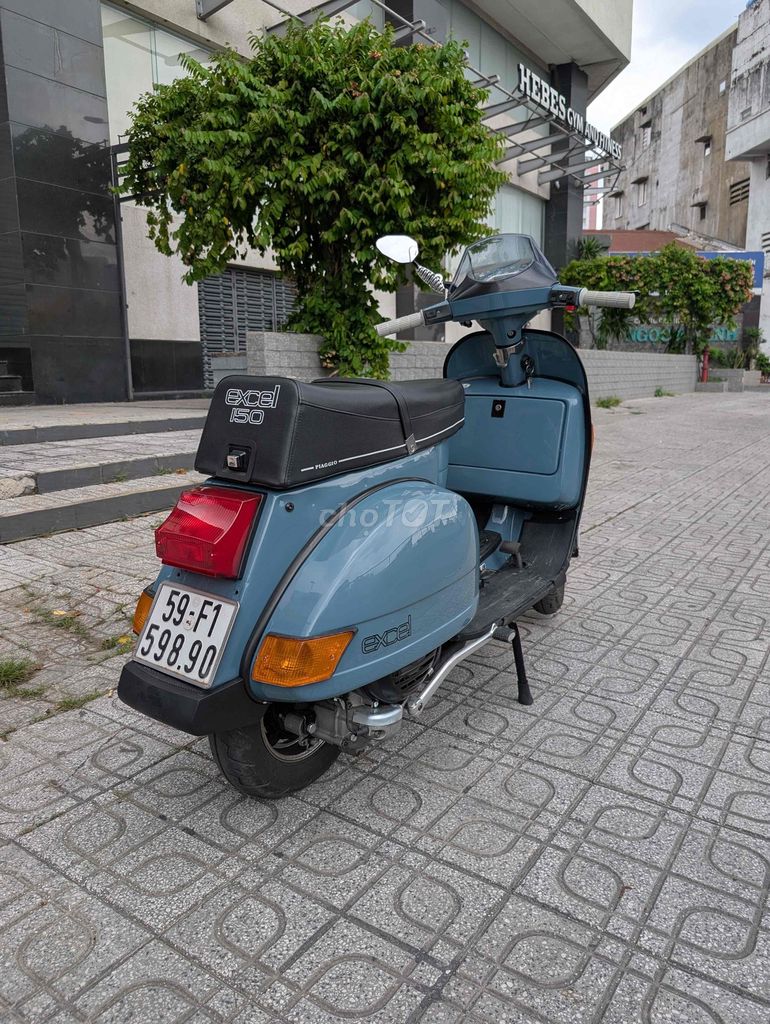 Vespa Excel 150 Màu Xanh Date 97  Chính Chủ. Mua bán Xe máy tại Quận 5 Tp Hồ Chí Minh được đăng bởi Vestan hình 2