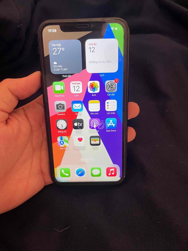 Apple iPhone XR 64GB Đen. Mua bán Điện thoại tại Thành phố Thủ Dầu Một Bình Dương được đăng bởi Liuliune hình 1