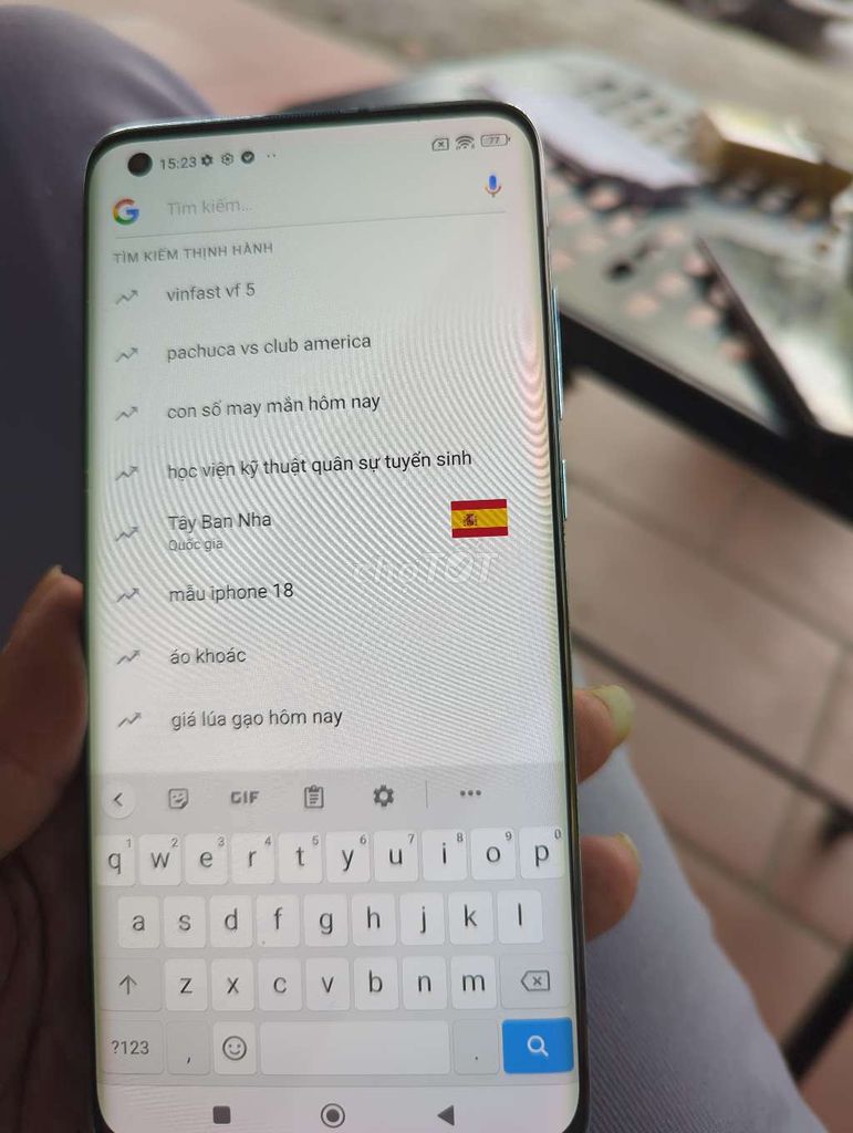 Xiaomi Mi 10 Xanh. Mua bán Điện thoại tại Quận Hoàng Mai Hà Nội được đăng bởi Minh hình 1
