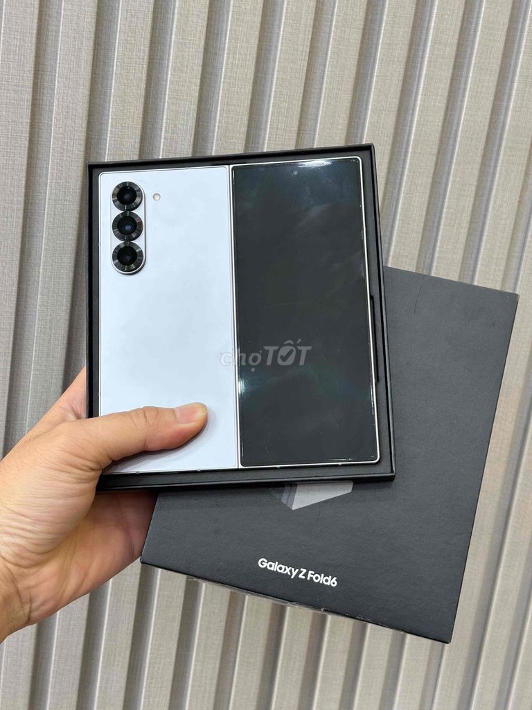 Samsung Z Fold 6 12/256GB Bạc VN Zin đẹp 99 imei93. Mua bán Điện thoại tại Quận Ninh Kiều Cần Thơ được đăng bởi Quý Mobile Cần thơ hình 1