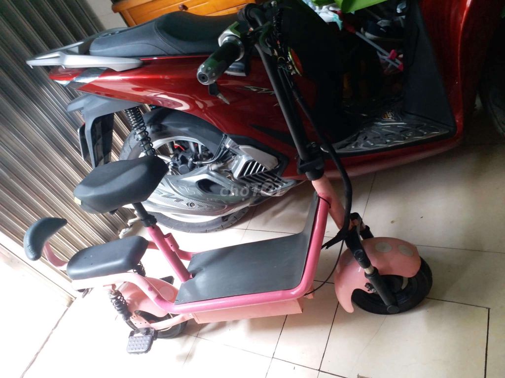 Xe điện gấp gọn siêu cute. Mua bán Xe điện tại Quận Long Biên Hà Nội được đăng bởi năm hình 2
