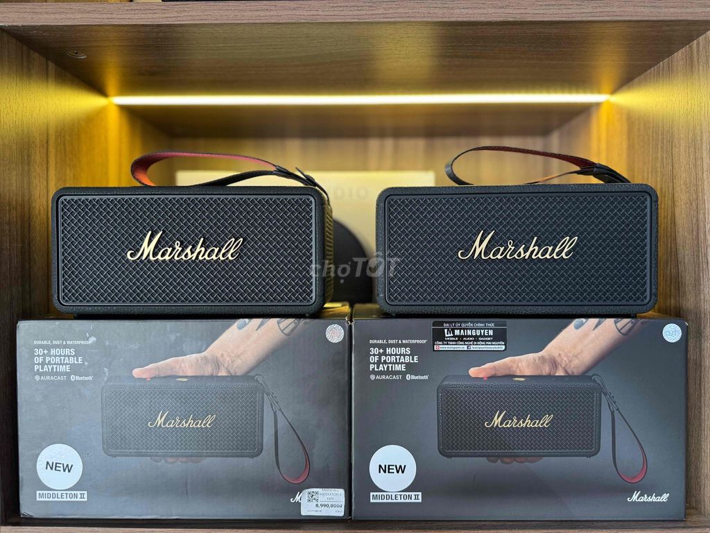 Loa Bluetooth Marshall Middleton II Đen. Mua bán Tivi, Âm thanh tại Quận 6 Tp Hồ Chí Minh được đăng bởi công hình 1