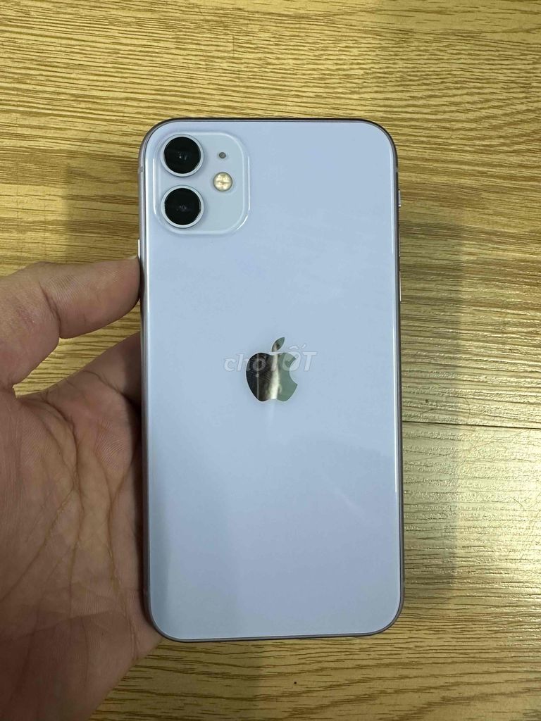 Apple iPhone 11 128GB Tím nhạt 100%. Mua bán Điện thoại tại Thị xã Phú Mỹ Bà Rịa - Vũng Tàu được đăng bởi tuấn anh hình 1