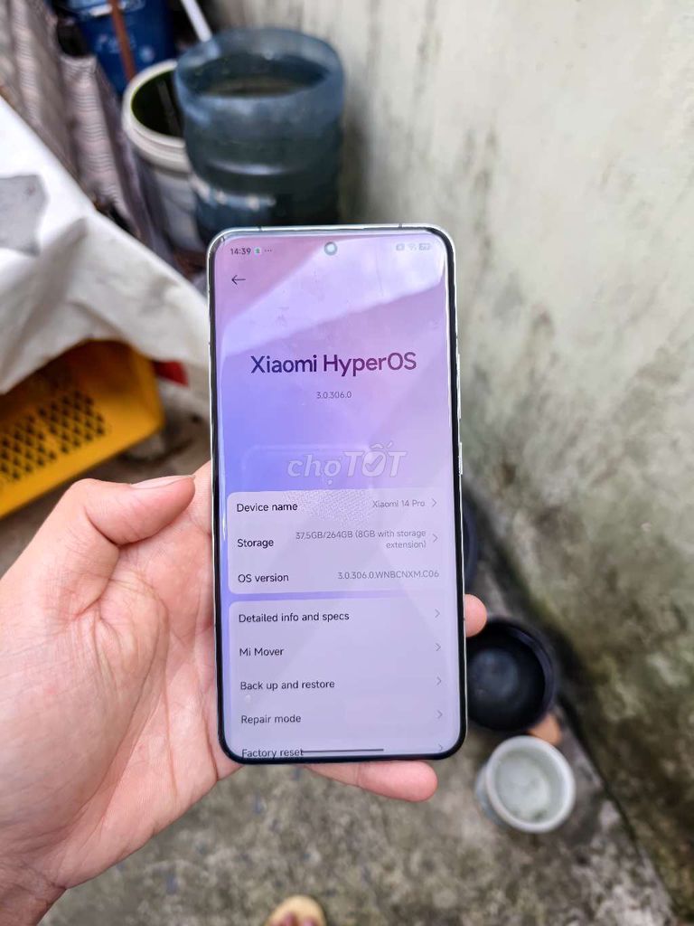 Xiaomi 14 Pro 12GB/256GB Xanh. Mua bán Điện thoại tại Huyện Trảng Bàng Tây Ninh được đăng bởi ph hình 1