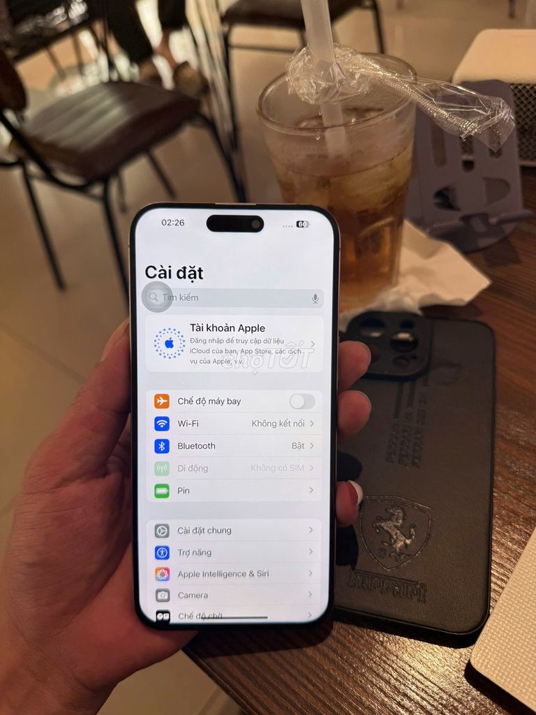 15 Pro Max 256GB Titan tự nhiên wifi khôg dùng sim. Mua bán Điện thoại tại Quận Cầu Giấy Hà Nội được đăng bởi Trai Họ Phạm hình 1