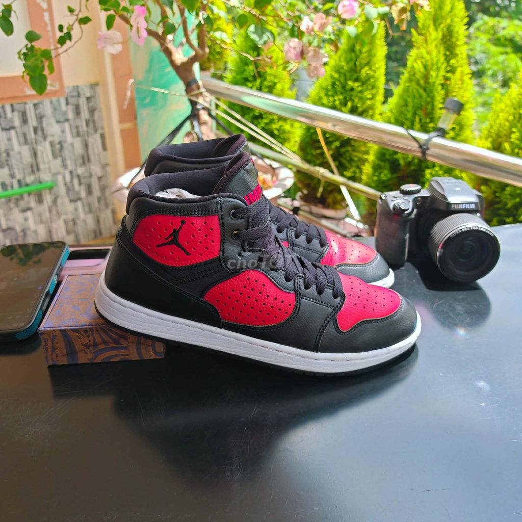 [CHÍNH HÃNG] Giày Nike Jordan Access Bred Đen Đỏ. Mua bán Giày dép tại Thành phố Bà Rịa Bà Rịa - Vũng Tàu được đăng bởi chú CÔNG AN bán giày CHÍNH HÃNG hình 1