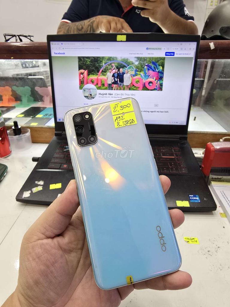 Oppo A92 8GB 128GB . Mua bán Điện thoại tại Thành phố Long Xuyên An Giang được đăng bởi Facebook Cầm Đồ Thúy Vân hình 1