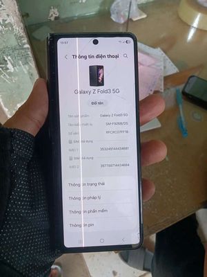 Galaxy Z Fold 3 5G 12/256g. Mua bán Điện thoại tại Quận 12 Tp Hồ Chí Minh được đăng bởi Táo Bán Lổ