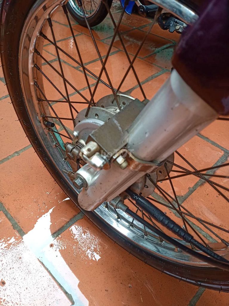 Honda Dream II Tím Trắng. Mua bán Xe máy tại Huyện Hoài Đức Hà Nội được đăng bởi Hung Nguyen hình 4