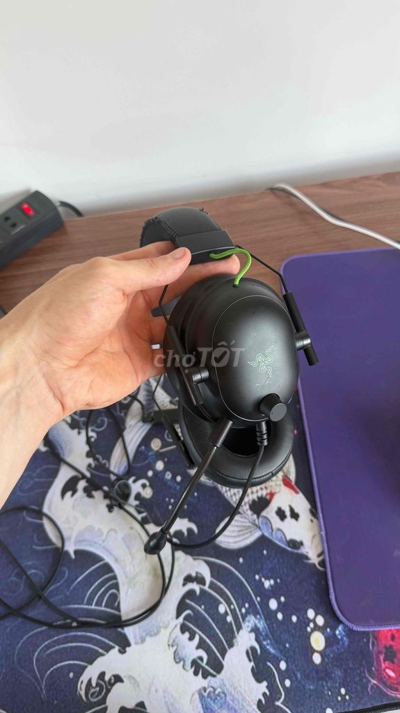 Tai nghe gaming Razer BlackShark V2 Đen. Mua bán Tivi, Âm thanh tại Quận Ngũ Hành Sơn Đà Nẵng được đăng bởi Кочетов Сергей hình 1