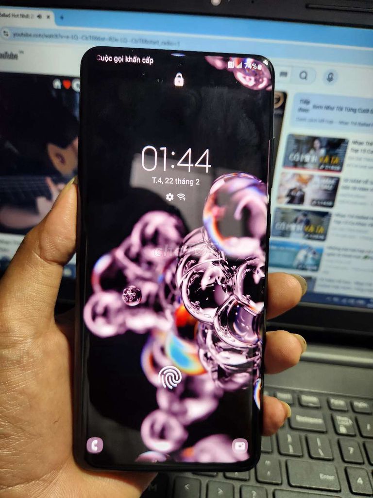 Samsung Galaxy S20 Ultra 12GB/128GB Đen. Mua bán Điện thoại tại Thành phố Thủ Đức Tp Hồ Chí Minh được đăng bởi Điện thoai giá rẻ hình 1