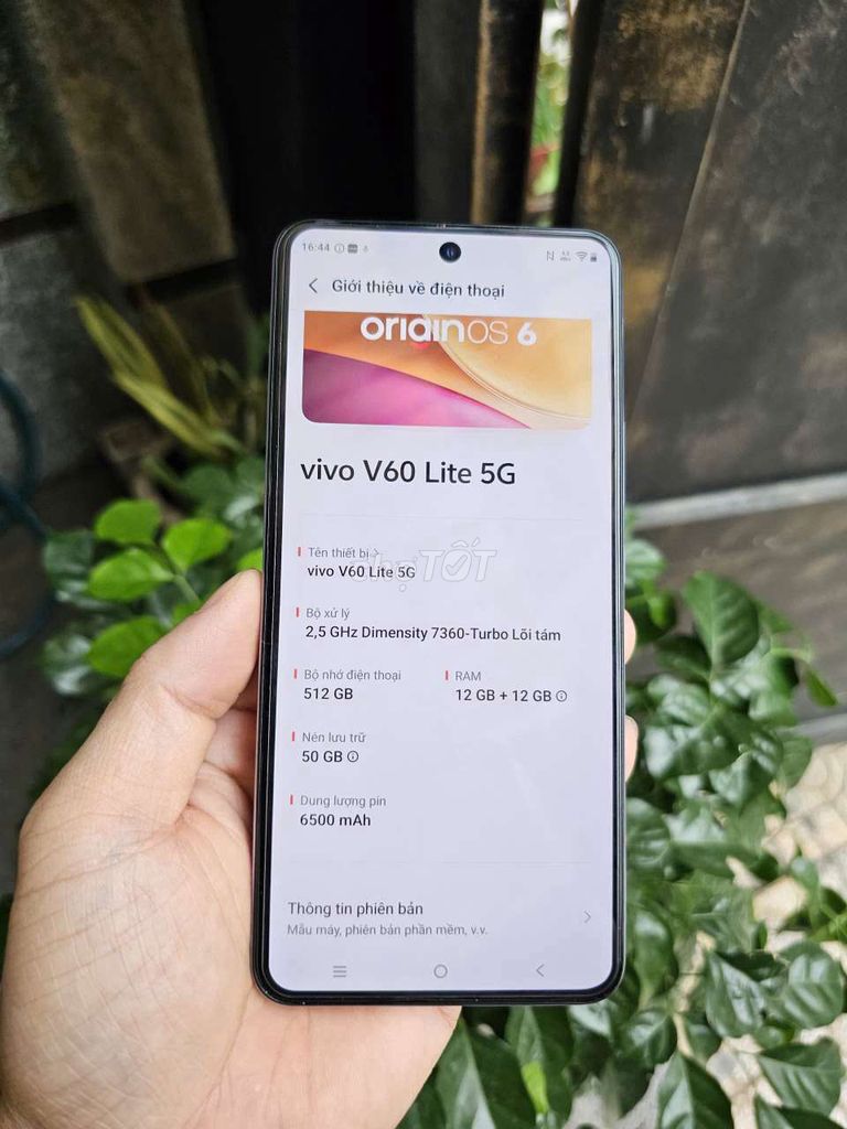 Vivo V60 Lite 5G 12GB/512GB Tím. Mua bán Điện thoại tại Quận Bình Tân Tp Hồ Chí Minh được đăng bởi  dat hình 1