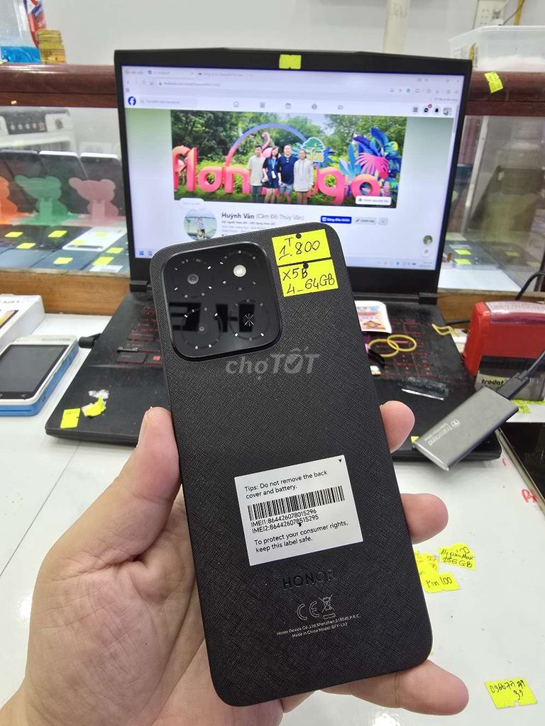 Honor X5B 4GB/64GB Đen Đã sử dụng. Mua bán Điện thoại tại Thành phố Long Xuyên An Giang được đăng bởi Facebook Cầm Đồ Thúy Vân hình 1