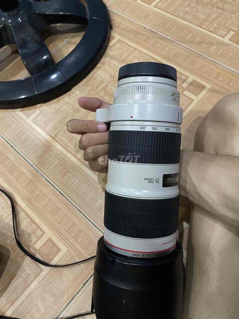 Ống kính Canon 70-200mm Trắng đời 2. Mua bán Máy ảnh, Máy quay tại Huyện Hòa Vang Đà Nẵng được đăng bởi Đặng Sơn hình 1