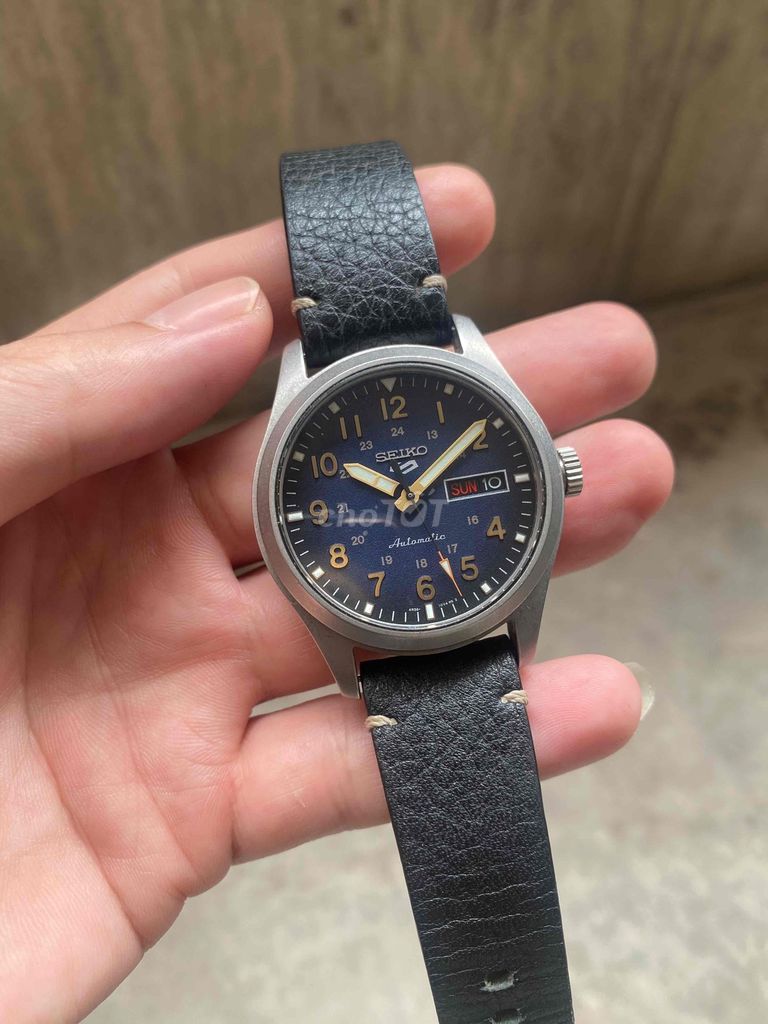 Đồng hồ Seiko SK quân đội cơ tự động 39mm đen. Mua bán Đồng hồ tại Quận 1 Tp Hồ Chí Minh được đăng bởi Giáp Huy Hường hình 1