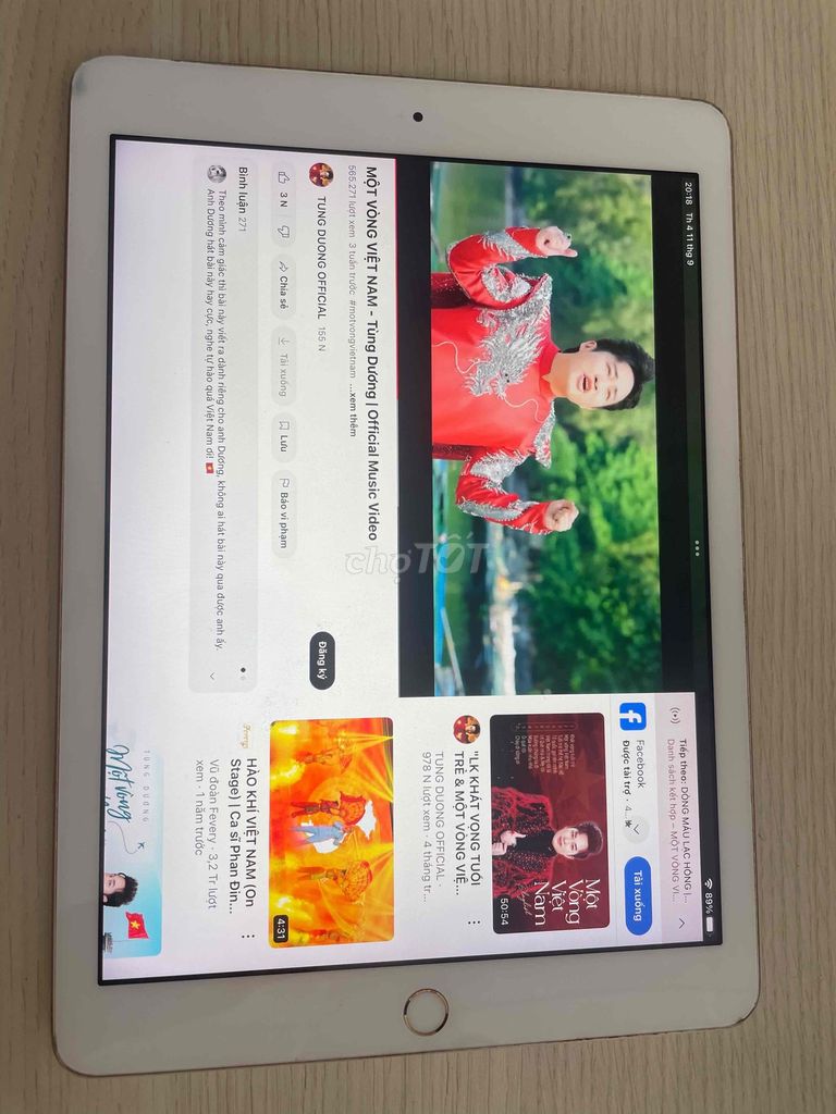 Thanh lí Ipad Gen 5 128GB Wifi máy giá tốt