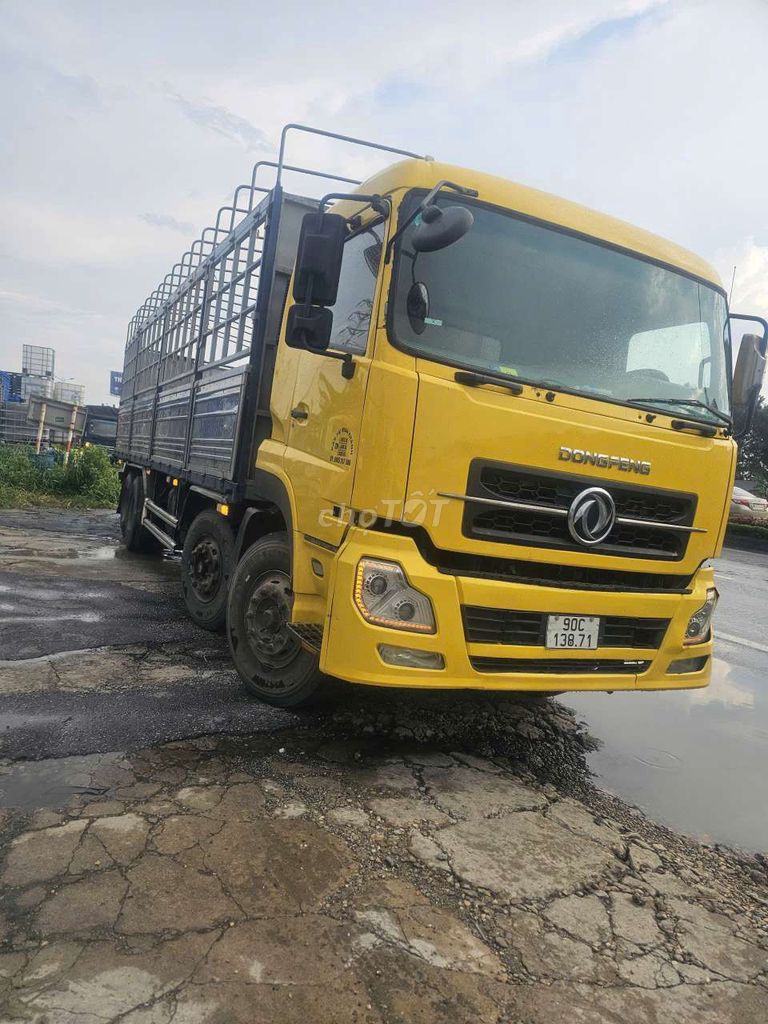 Xe tải 4 chân mui bạt H Huy. Mua bán Xe tải, xe ben tại Huyện Đan Phượng Hà Nội được đăng bởi A Đông hình 1