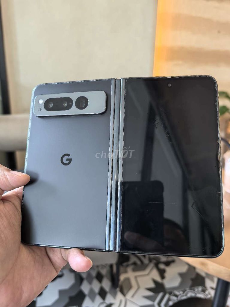 Google Pixel Fold 12/256GB Đen 98% Quốc tế. Mua bán Điện thoại tại Quận 6 Tp Hồ Chí Minh được đăng bởi Đức Ty hình 1