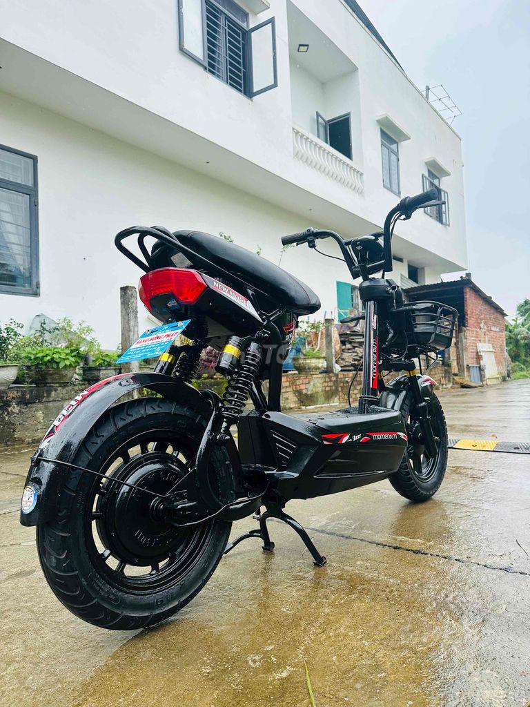 Xe đạp điện 133 Đen tem đỏ, Bình và Ic mới 100%.. Mua bán Xe điện tại Quận Liên Chiểu Đà Nẵng được đăng bởi Xe Điện Sang Hồng Phát hình 1